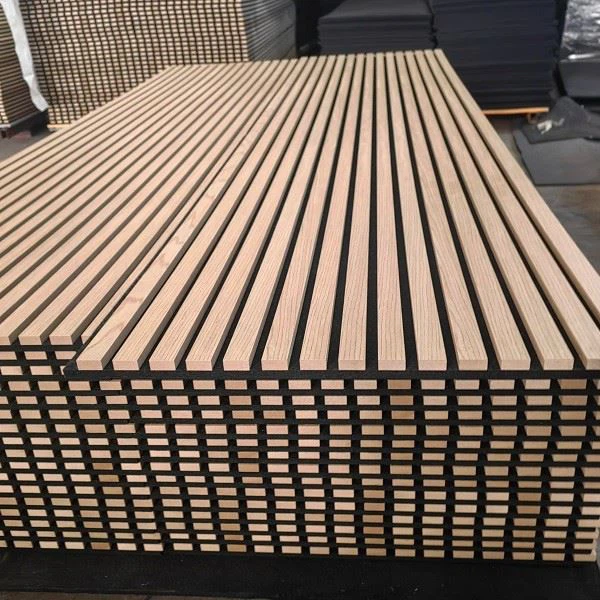 Akupanel Fluted Wall Melamine Acoustic Slat Panels Acupanel Wood Wall Panels Acoustic Panels Soundproof